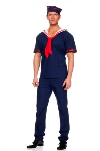 Карнавальный костюм мужской моряк